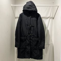 PRADA プラダ 99AW Leather Belt Hooded China Coat ダウン
