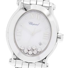 ショパール Chopard 278546-3003 ハッピースポーツ オーバル 7Pダイヤ クォーツ レディース_887009