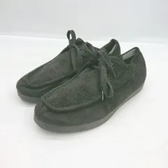 ◇ Θ FREAK'S STORE　フリークスストア ベーシック　スウェード風 モックシューズ サイズ28.0 ブラック系 メンズ E  【1504210010273】のサムネイル