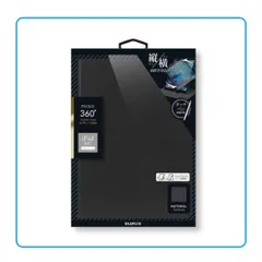 新品 iPad 2017 2018 9.7inch 保護ケース ブラック 縦横両対応の回転機構でタテ置きヨコ置き自由自在 上質PUレザーを採用した薄型設計 カードポケット2枚とタッチペンホルダー搭載で機能性も抜群 iPadケース ガジェット 画面保護 贈り物