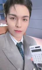 【中古】コレクションカード(男性) SEVENTEEN/VERNON(バーノン)/CD「FML」(CARAT Ver.)UNIVERSAL MUSIC STORE特典スペシャルフォトカード