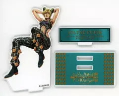 【中古】アクリルスタンド・アクリルパネル 空条徐倫 描きおろしアクリルスタンド 「ジョジョの奇妙な冒険 アニメ10周年記念展」