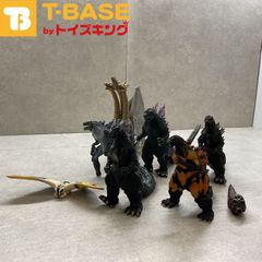 ジャンク BANDAI バンダイ ゴジラ ムービーモンスターシリーズ 怪獣 東宝 GODZILLA モスラ 幼虫 メカキングギドラ バーニングゴジラ  8体セット ソフビ フィギュア | TOYSKING.NEWS