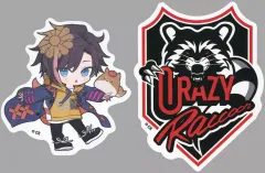 【中古】シール・ステッカー Kinako ステッカー2枚セット 「DMMスクラッチ! Crazy Raccoon スクラッチ第六弾」 E-7賞