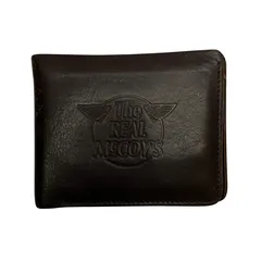 THE REAL McCOY'S ブラック二つ折り財布 The REAL McCOYs レザー 二つ折り財布 ウォレット ブラック