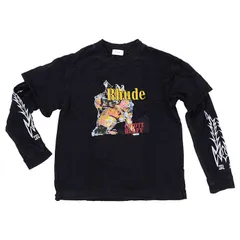 RHUDE ルード Rhude Coyote Tee 01ATL04301 メンズ 長袖 スウェット トレーナーブラックのサムネイル