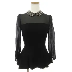 美品✨PAOLAFRANI パオラフラーニシルクカットソー