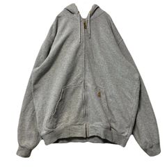 【海外規格L】古着　フルジップスウェットパーカー　Carhartt　メキシコ製　ORIGINAL FIT　オリジナルフィット