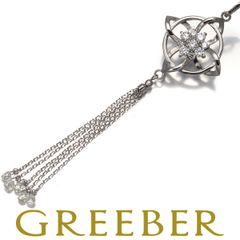 DAKS ペンダントトップ ダイヤ ダイヤモンド 0.35ct/0.50ct 2種カット ブリオレット フリンジ Pt850 #171197