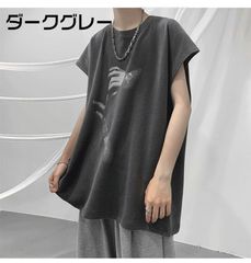 Tシャツ メンズ ノースリーブ ロゴ クルーネック カットソー トップス カジュアル スポーツ おしゃれ メンズ服 メンズファッション 夏 サマ