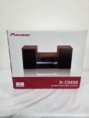 Pioneer パイオニア X-CM56 CDミニコンポ Bluetooth/USB対応 木目 動作確認済み