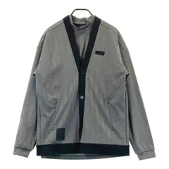 サイズ：XXL PUMA GOLF プーマゴルフ EXCELLENT GOLF WEARコレクション 長袖Tシャツ付きセットアップ ジャケット ヘリンボーン柄 グレー系 [240101397904] ゴルフウェア メンズ ストスト