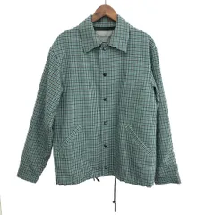 Caselyケイスリーヘイフォード　ジップ　チェックシャツ　ジャケット. Caselyケイスリーヘイフォード ジップ チェックシャツ