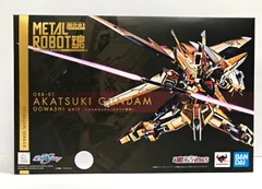 開封済 完品 メタルロボット魂 アカツキガンダム(オオワシ装備) Amazon.co.jp: バンダイ スピリッツ METAL ROBOT魂 ＜SIDE MS