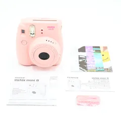 新品級】FUJIFILM インスタントカメラ チェキ instax mini 8 ピンク