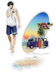 【中古】アクリルスタンド・アクリルパネル 糸師凛 シーサイドモチーフ ジオラマアクリルスタンド 「ブルーロック×文房具カフェ」