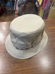 DAKS ダックス ハット アルペンハット 紳士 ベージュ サイズ56.5cm サイズM コットン等 A-1447
