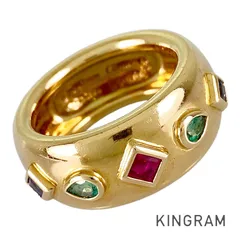 稀少Cartier サファイア ルビー エメラルド ビサンチンクロスチャーム 稀少Cartier サファイア ルビー エメラルド ビサンチンクロス