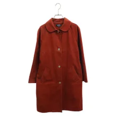 A.P.C (アーペーセー) コットン 丸襟 コート レッド 23431-20771のサムネイル