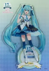 【中古】アクリルスタンド・アクリルパネル 初音ミク アクリルスタンド 「エンタメくじ 初音ミク 15th Anniversaryくじ」 アクリルスタンド賞