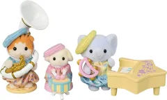【新品】 エポック社 シルバニアファミリー -ドレミファ音楽隊 Sylvanian Families STマーク認証 ドールハウス ほいくえん S-78 おもちゃ