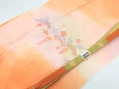 【一輝堂】【着物】 和装小物 帯締め 帯揚げ セット 帯締 帯揚 スワトウ刺繍 高麗組 金糸 25w05-6161