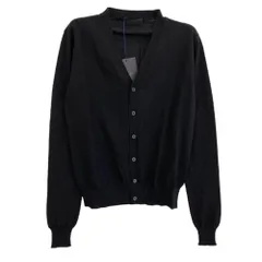 【確実正規品】PRADA ブラック カーディガン メンズ　50 楽天市場】プラダ PRADA カーディガン ニット メンズ チェスト