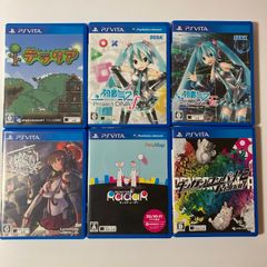 PSVITA ソフト 6本セット 初音ミク/艦これ/テラリア等