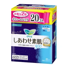 【シェアパック】ロリエ しあわせ素肌 ふんわりタイプ 多い夜用 羽つき 30cm 10コ入×2セット(20コ) 