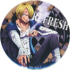 ONE PIECE サンジ 缶バッジ REFRESH - メルカリ