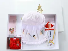 お宮詣り 正絹 フードセット 4点セット 女の子用 ピンク 日本製 1h-18