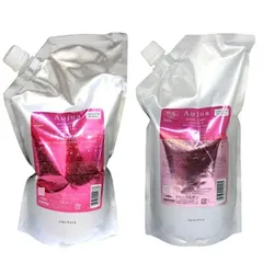 ● セット販売 ミルボン オージュア クエンチ シャンプー モイスト ｖ 1000ml + トリートメント モイスト ｖ 1000g レフィル 詰替 美容室専売 サロン専売 MILBON