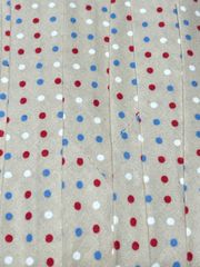 ハムちゃん様専用＊バイアス25＊ベージュ地にカラフルドット&ベージュの小花25mm幅