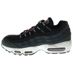 NIKE (ナイキ) AIRMAX 95 ESSENTIAL エアマックス エッセンシャル ローカットスニーカー ブラック/レッド US8.5/26.5cm DQ3982-001