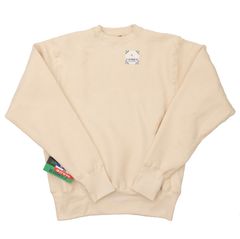 CAMBER CROSS KNIT CREW SWEAT NATURAL