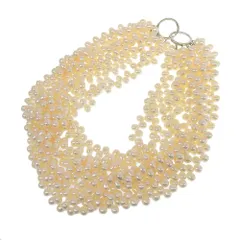 箱付超美品 ティファニー TIFFANY&Co. パロマピカソ リアル パール トルセード ネックレス シルバー925 8連 淡水真珠 松嶋菜々子着用 Y2K ほぼ未使用