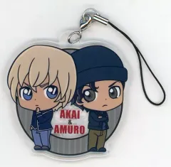 【中古】ストラップ(キャラクター) 赤井＆安室バージョン 「名探偵コナン ちょこかわアクリルストラップ」 キャラアニ限定BOX購入特典