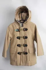 高級 バーバリー BURBERRY ノバチェック 混カシミア ダッフルコート【3Y / 98cm】【中古】【キッズ】【古着】【子供服】男の子 男子 女の子 女子 おしゃれ オシャレ アメカジ ブランド古着 2歳 3歳 ４歳 お出かけ服