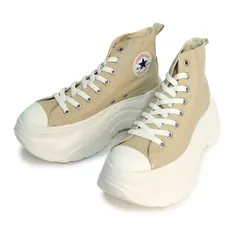 【新品 コンバース CONVERSE スニーカー ハイカット 厚底 軽量 メンズ レディース オールスター シティハイク HI ライトベージュ ALL STAR CITYHIKE HI