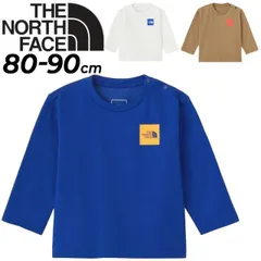 送料無料 ノースフェイス ベビー服 長袖 Tシャツ 80cm 90cm THE NORTH FACE スモールスクエアロゴティー ベビーウェア ブランド カジュアル アウトドア 赤ちゃん ロンT UVカット 幼児 子ども 子供 トップス アパレル/NTB323