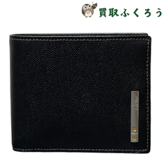 【新品★未使用品】カルティエ　Cartier　サントス　2つ折り財布　ブラック　黒　L3000774　財布