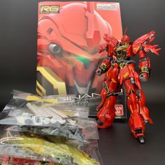 ガンプラ【ジャンク品/欠品・一部未組立】 RG 1/144 MSN-06S シナンジュ バンダイ プレバン 630