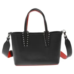 CHRISTIAN LOUBOUTIN (クリスチャンルブタン) カバタ スパイクスタッズ ミニ 2WAYハンドバッグ ショルダーバック 1205054 ブラックのサムネイル