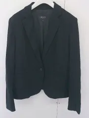 ◇ COMME CA ISM コムサイズム 1B 長袖 テーラード ジャケット サイズ13 ブラック レディース  【中古】 【1206280004564】