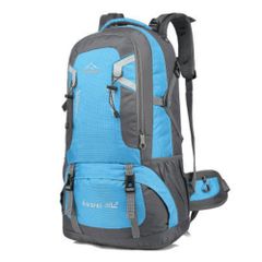 ☆ Blue 40L ☆ Backpack Outdoor Large Capacity pmy801 Hiking Backpack Large Capacity 60L Women's Men's Backpack Mountain Climbing Hiking Mountain Girl Rucksack Stylish Bag Travel Camp Disaster Prevention Backpack Outdoor