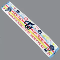【中古】タオル・手ぬぐい TWICE マフラータオル 東京ver.(ホワイト) 「TWICE 5TH WORLD TOUR ’READY TO BE’ in JAPAN」