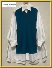 メゾンマルジェラ　シャツドッキングスウェット　タグ付き！ Maison Margiela（メゾンマルジェラ）の「【MAISON MARGIELA