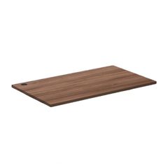 【 GARAGE / ガラージ 】デスク / テーブル天板 fantoni 濃木目 120×71cm 配線穴あり ※天板のみ ※裏面にネジ跡あり （ DIY リメイク 家具 部材 単体 机 オフィスデスク 学習机 事務机 テーブル 長方形 ）