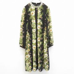 美品Chestyチェスティ紫陽花刺繍ワンピース完売人気フラワーサイズ0