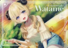 【中古】キャラカード 角巻わため(夏休み衣装) 「バーチャルYouTuber ホロライブ×ローソン フォト風カード」